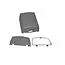 Hartal Door Bin Set, RAL7042 (Traffic Grey) image 1