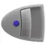 Hartal Triangle L/H Complete Lock, Grey, Suits Zadi image 3