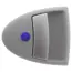 Hartal Triangle Outer Lock, Grey, Suits Zadi cylinder image 2