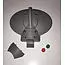 Hartal TriMark L/H Inner Lock, Grey, Suits Trimark, West Alloy image 1