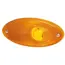 Hella Side Marker Light with Amber Reflector image 1