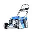 Hyundai HYM530SPE Self-Propelled Petrol Lawn Mower, (rear wheel drive), 21”/530mm Cut Width, Electric (push button) Start With Pull-Cord Back -Up image 9