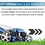 Hyundai HYM530SPE Self-Propelled Petrol Lawn Mower, (rear wheel drive), 21”/530mm Cut Width, Electric (push button) Start With Pull-Cord Back -Up image 25