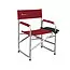 Isabella Directors Chair with side table, Red image 1