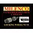 Milenco Locking Wheel Nuts Caravan Set of 4 image 2