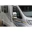 Milenco Motorhome Mirror Covers (Short Arm) - Chrome image 1