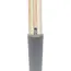 Morland Double Lipped T-Trim Dark Grey 50m Roll image 1
