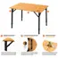 Olpro Bamboo Camping Table - 65cm x 50cm image 2