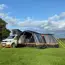 Olpro Cocoon Breeze Campervan Awning Extension - Charcoal and Orange image 2