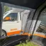 Olpro Cocoon Breeze Campervan Awning Extension - Charcoal and Orange image 8