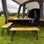 Olpro Folding Bamboo Bench - Set of Two image 7