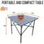 Olpro Folding Camp Table - Aluminium, 70cm x 70cm image 3