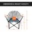 Olpro Olympus XL Camping Chair - Grey image 6