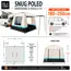 Olpro Snug - Poled Tailgate Campervan Awning image 6