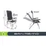 Outdoor Revolution San Remo Highback Chair - Charcoal Twill image 2
