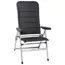 Outdoor Revolution San Remo Highback Chair - Charcoal Twill image 1