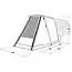Outwell Sandcrest L Tailgate Fixed Awning image 22