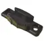 Polyplastic Narrow Black stay/catch lockplate (1 per pack) image 1