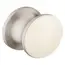 Large Push Button - Matt Silver image 1
