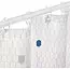 Rayen Shower Curtain White & Cells image 4