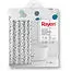 Rayen Shower Curtain White & Green Dot image 1