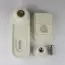 Remis shower doors- Bracket for curved cubicle door (adjustable) image 1