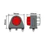Rubber Mounted Side Marker For Trailers image 3