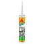 Sika Plastix 22A Premium Grade Silicone Sealant 300ml Clear image 1