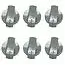 Spinflo Knobs style 1 - set of knobs - chrome image 1