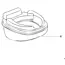 Thetford C200S Toilet Bowl (White) image 1