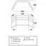 Vango Airbeam Modular Windbreak - Full Windbreak (3 Piece) image 12