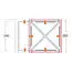 Vango Versos Groundsheet GP015 (250x250cm) image 2