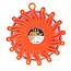 Via Mondo 16 LED Orange Warning Disk image 1