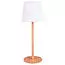 Via Mondo Shine Rechargeable In/Out Lamp-Wood image 1