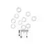Washer for Drain Plug D61 Water heater (Pack of 10) image 1