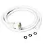 Whale Shower hose white - Elegance image 1