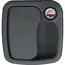 Zadi Euro Garage Lock Black Without Barrel and Key image 1