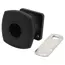 Zadi Square Push Lock Black image 1