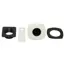 Zadi Square Push Lock White image 1